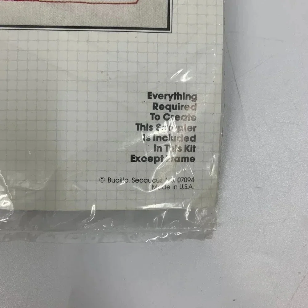 Bucilla‎ Stitchery Longstitch Kit 48837 Watch Your Weight 12” X 16” New Sealed